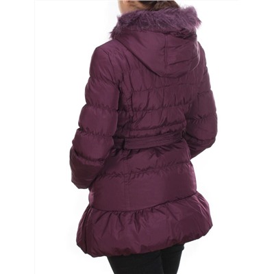 B-38 DARK VIOLET Куртка зимняя женская NO NAME (100 гр. холлофайбер)