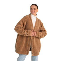 Кардиган ДЛИННЫЙ ТЕДДИ цвет Кемел