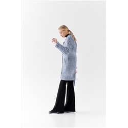 Пальто женское демисезонное 25990 (grey blue)