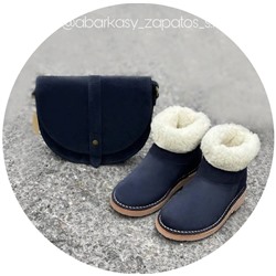 Ab.Zapatos UGY NEW R ANTRACITA+PELLE · 2703 (350) Marino АКЦИЯ