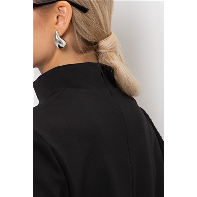 Джемпер трикотажный с декоративной молнией Айрис №8