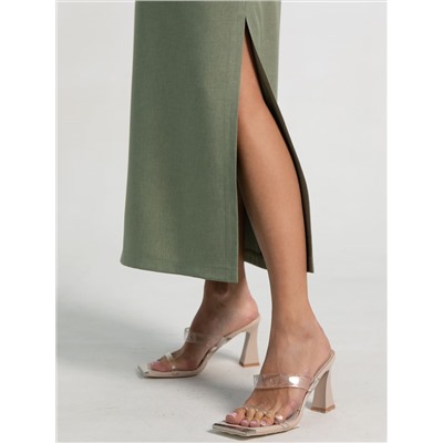 Платье Айлин (оливковое) П15353-19М