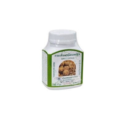 Капсулы чеснока от давления и простуды от Thanyaporn Herbs Garlic 100 Капсул