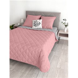 Комплект без белья Набор с одеялом КМ-019 брусника-серый