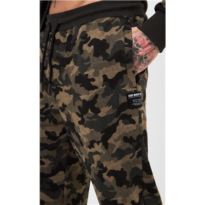 Брюки спорт F411-0891 khaki camo