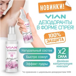 Дезодорант натуральный концентрированный VIAN "Арктика. Ледяная свежесть", спрей, 100 мл