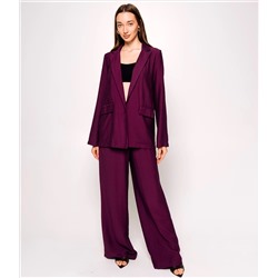 Костюм #ОКТ266002, сливовый