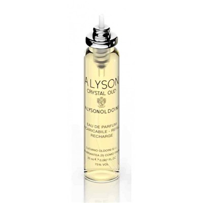 ALYSON OLDOINI CRYSTAL OUD edp (m) 20ml refill TESTER
