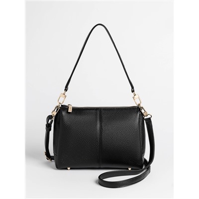 Женская кожаная сумка Richet 3107LG 889 Черный