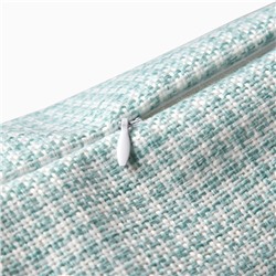 Наволочка декоративная «Этель», 45×45 см, зелёная