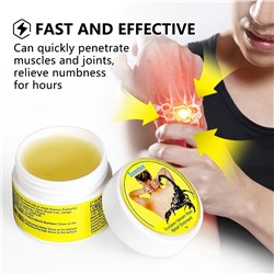 Мазь обезбаливающая с ядом скорпиона Sumifun Scorpion Venom Pain 10 g