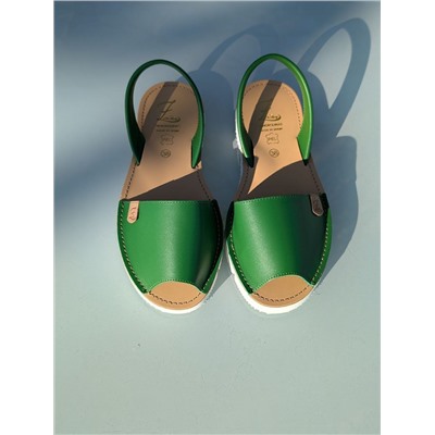 Босоножки-Абаркасы из натуральной кожи от AB.Zapatos · 3202 encina АКЦИЯ