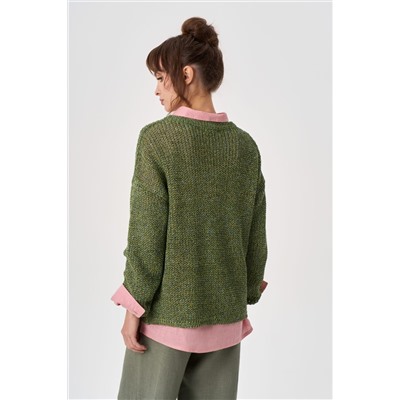 Джемпер — Д318 олива