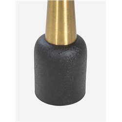 Столик кофейный «Чёрный с золотом», 40.5×40.5×65 см