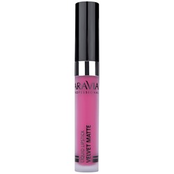 ARAVIA Помада жидкая бархатно-матовая VELVET MATTE 07-винный  5.5 мл