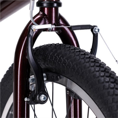 Велосипед BMX 20" COMIRON BIG WOOHOO Рама 18.7" DARK DARK RED