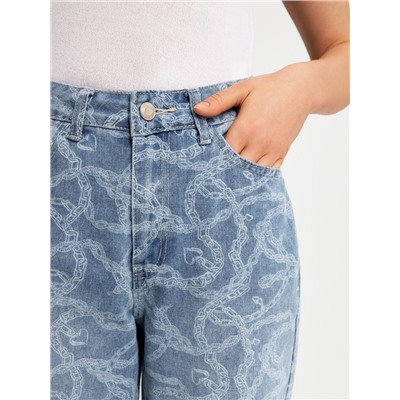 Брюки джинсовые жен. Wenover_jeans набивка CONCEPT CLUB