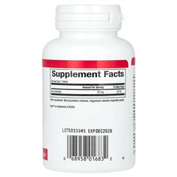 Natural Factors, хелат цинка, 25 мг, 90 таблеток