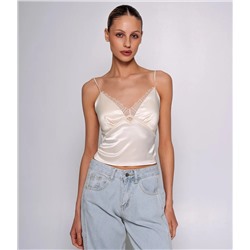Топ #КТ68005, кремовый