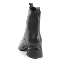 04-M3-H239 BLACK Ботинки зимние женские (натуральная кожа, натуральный мех)