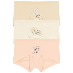 5744 Трусы шорты для девочек многоцвет (BAYKAR)