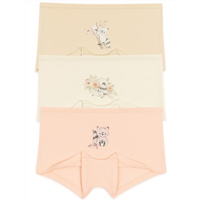 5744 Трусы шорты для девочек многоцвет (BAYKAR)