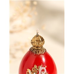 Свеча декоративная «Пасхальное яйцо на подставке», 5×11 см, 97 г