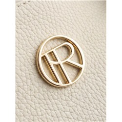 Женская кожаная сумка Richet 3288LG 891 Бежевый