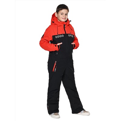 Комбинезон T-9092 Красно-черный