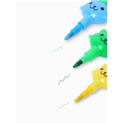 Подарочный набор, блокнот-раскраска А5, 8 страниц, восковой карандаш «Принцесса»