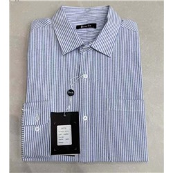 017J Мужская рубашка JenTa голубой