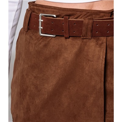 Юбка #КТ8831, коричневый