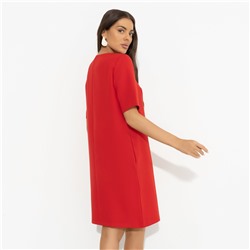 Платье с карманами, Виртуальные будни (red)