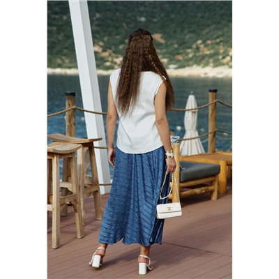 Блуза Vittoria Queen 27143бл молоко