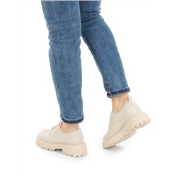 03-5928-5 BEIGE Полуботинки женские (натуральная кожа)