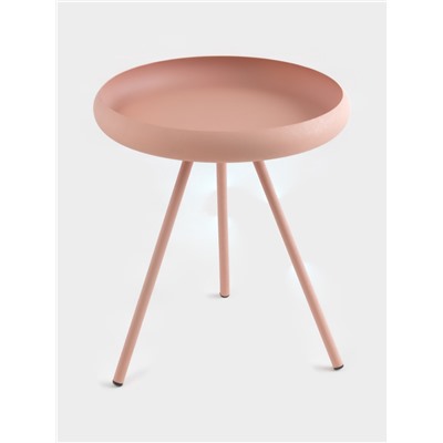 Столик журнальный текстурный «Пудровый», 45×45×52 см