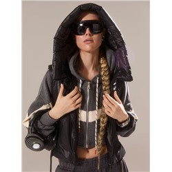 Жилет женский черный матовый