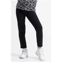 Брюки дев Cherubino 70118-22-292 черн М 30%