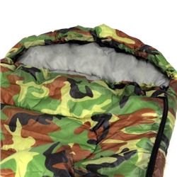 Спальный мешок (180+30)x75 см / KC-003-1 /уп 10/0,95 кг температура до - 15 градусов