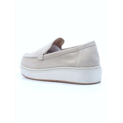 03-5060-5 BEIGE Лоферы женские (натуральная замша)