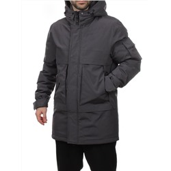 8896 DK. GRAY Куртка мужская зимняя облегченная (130 гр. холлофайбер)