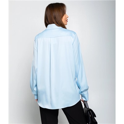 Рубашка #ОКТ085005, голубой