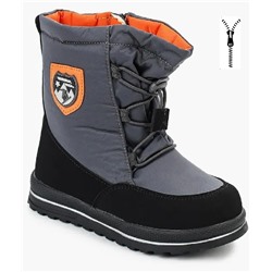 Сапоги зима Kenka 9809-2 черн/сер ( 3,0)