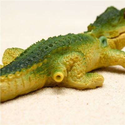 Декор для аквариума «Крокодил», 20×7.5×3 см