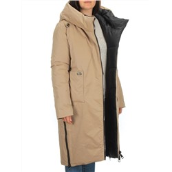 9082 BEIGE Куртка зимняя женская (200 гр. холлофайбера)