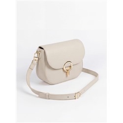 Женская кожаная сумка Richet 3292LG 891 Бежевый