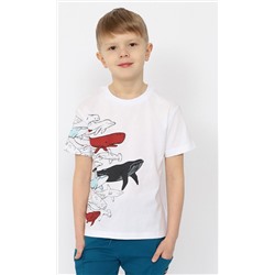 Футболка Cherubino 63790-20-402 бел