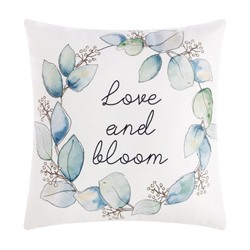 Подушка декоративная «Этель» Love and bloom, 40×40 см, велюр