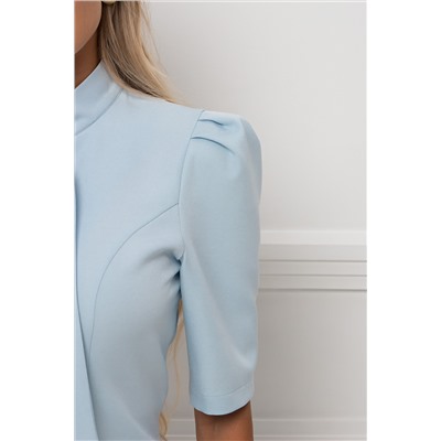 Жакет голубой с короткими рукавами Сьюзанн №2