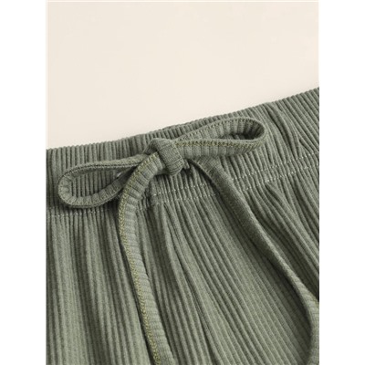 Брюки домашние женские SL HOME Soft Home, оливковые